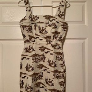 Reformation Davie's Bustier Mini Dress